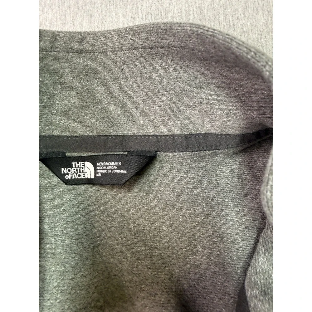 The North Face tech 1/4-zip (quarter zip) fleece Asphalt Grey Heather Men's